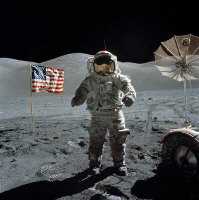 Click for the Last Moon Walk Apollo 17 Astrononmy & Space Gift Shop