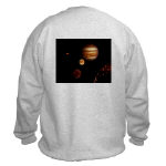 Jupiter and Moons Collage Sweatshirt