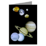 Our Solar System Greeting Cards (Pkg 6)