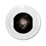 Starburst Galaxy NGC 3310 Flying Disc