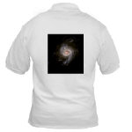 NGC 3310 Starburst Galaxy Golf Shirt