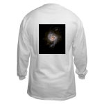 NGC 3310 Galaxy Long Sleeve T-Shirt