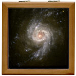 NGC 3310 Spiral Galaxy Tile Box