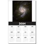 NGC 3310 Spiral Galaxy Calendar Print