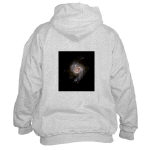 NGC 3310 Spiral Galaxy Hooded Sweatshirt