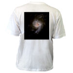 NGC 3310 Fitted T-shirt (Made in the USA